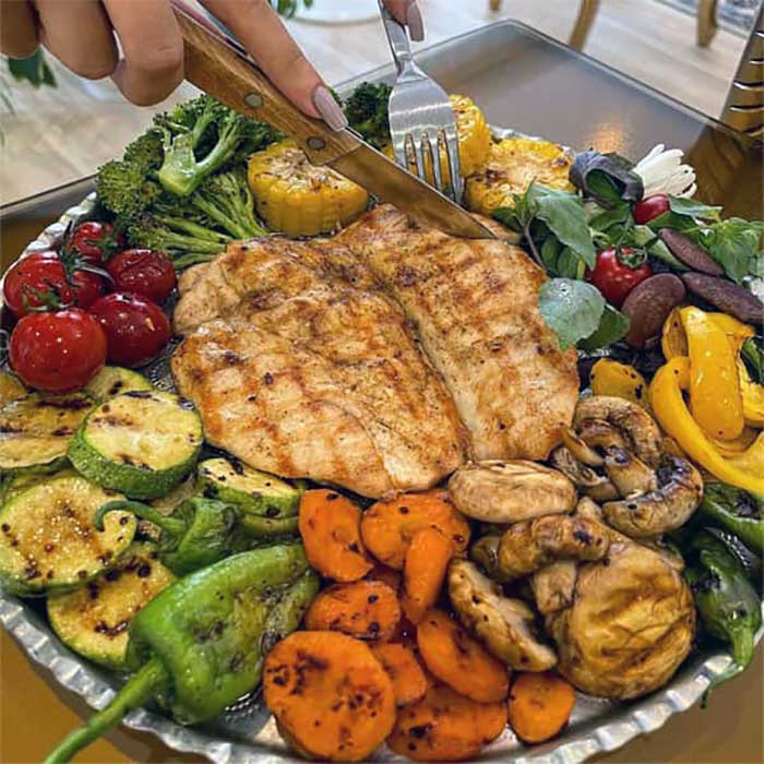 مرغ گریل‌شده