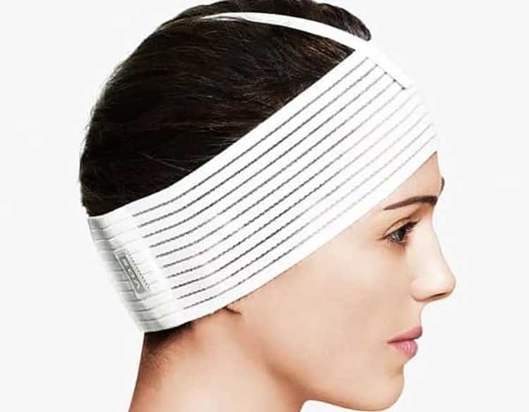 هدبند بعد از عمل گوش