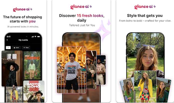 استایل ترند Glance AI – پیشنهادهای روزانه بر اساس آبوهوا و رویدادها