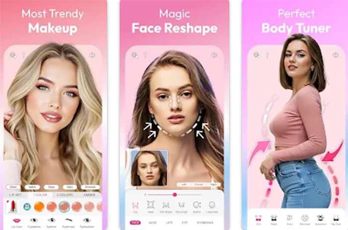 استایل ترند YouCam Makeup – بهترین برای مجازی پرو لباس همراه makeup