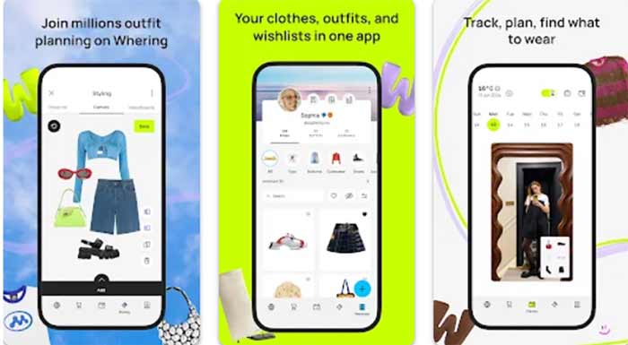 استایل ترند Whering – بهترین برای ساخت کمد دیجیتال و استایلینگ پایدار