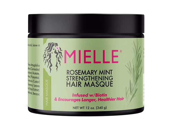 میله (Mielle) – ماسک رزماری و نعناع (Rosemary Mint Strengthening Hair Masque)