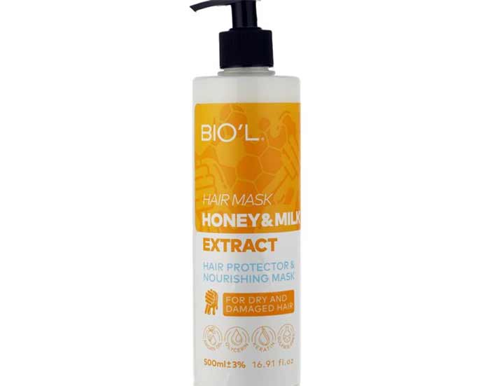 بیول (Biol) – ماسک شیر و عسل یا جوانه گندم