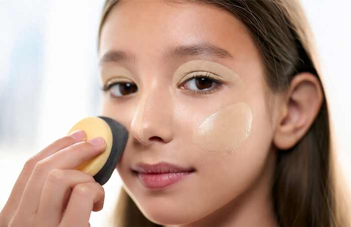 پایه پوست طبیعی و درخشان (۱۰ دقیقه)