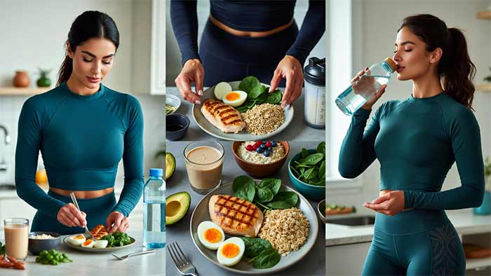 اصول پایه تغذیه برای لاغری بالاتنه