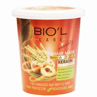 ماسک بیول ویتالیتی هلو و گندم (آرگان + کراتین)